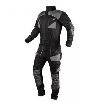 NEO TOOLS 81-258-XS unisex darba T-krekls XS pelēks melange 100% kokvilna OEKO-TEX