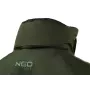 NEO TOOLS 81-573-XXXL Vīriešu ziemas darba jaka Melna/Pelēka, ūdensnecaurlaidīga un vēja necaurlaidīga, noņemama kapuce, EN ISO 13688
