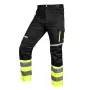 NEO TOOLS 81-795-XL augstas redzamības darba bikses, melnas/dzeltenas, izmērs XL