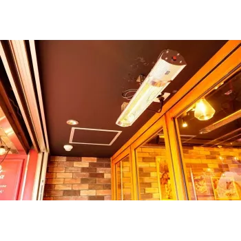 NEO TOOLS 90-030 Infrared Heater 2000W IP44 Indoor/Outdoor Wall & Ceiling Mountable Steel