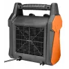 NEO Tools 90-061 Elektriskais sildītājs 3000W, 2 siltuma režīmi, ventilācijas režīms, regulējams termostats, aizsardzība pret pārkaršanu, melns/oranžs