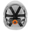 NEO TOOLS 97-211 Ventilējama industriālā aizsargķivere ar 6 punktu sprūdrata piekares sistēmu, EN 397, balta