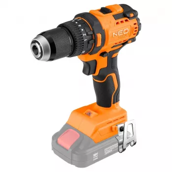NEO TOOLS Bezsuku triecienurbis 18V, 13mm patrona, kompakts, Energy+, bez akumulatora