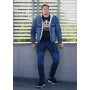 NEO TOOLS DENIM Darba bikses ar ceļgalu pastiprinājumiem, izmērs XL