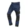 NEO TOOLS DENIM Darba bikses ar Oxford pastiprinājumu, tumši zilā krāsā, izmērs XS