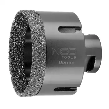 NEO TOOLS Dimanta serdes urbis 65 mm M14 vakuumlodēts keramikai, porcelānam, granītam, marmoram, stiklam