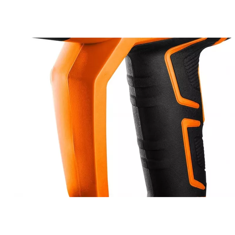 NEO TOOLS Karstā gaisa pistole 2000W ar LCD displeju, 50°C un 70-600°C, 4 sprauslas, skrāpis, transportēšanas soma