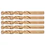 NEO TOOLS HSS-Co 13.0 mm metāla urbji, 5 gab. (DIN 338)