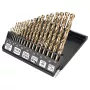 NEO TOOLS HSS-Co metāla urbju komplekts 1.0-10.0 mm, 19 gab.
