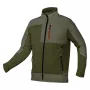 NEO TOOLS Softshell jaka OUTDOOR, zaļa, XL izmērs