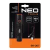 NEO TOOLS USB C 2000 lm CHN LED uzlādējams lukturītis