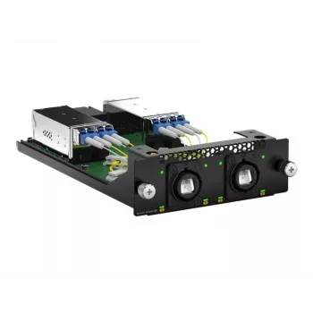 NETGEAR APM414SD saskarnes karte M4350-16M4V ar 2x Neutrik opticalCON QUAD savienotājiem 4x MMF raiduztvērējiem