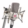 Neumann TLM 102 NI Studio komplekts - liela diafragma kondensatora mikrofons ar triecienu stiprinājumu, niķelis