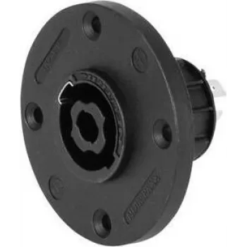 NEUTRIK Speakon 4 polu apaļais panelī montējamais ligzda NL4MPRXX 30208512