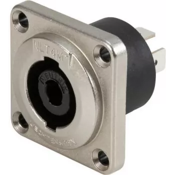 NEUTRIK speakON STX sērijas 4 polu panelī montējams ligzdas savienotājs NLT4MPXX 30208513