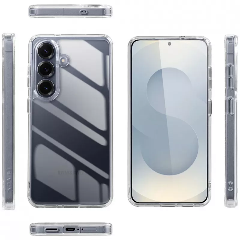 Nevox StyleShell SHOCKFlex aizsargmaciņš Samsung Galaxy S26 Plus, caurspīdīgs