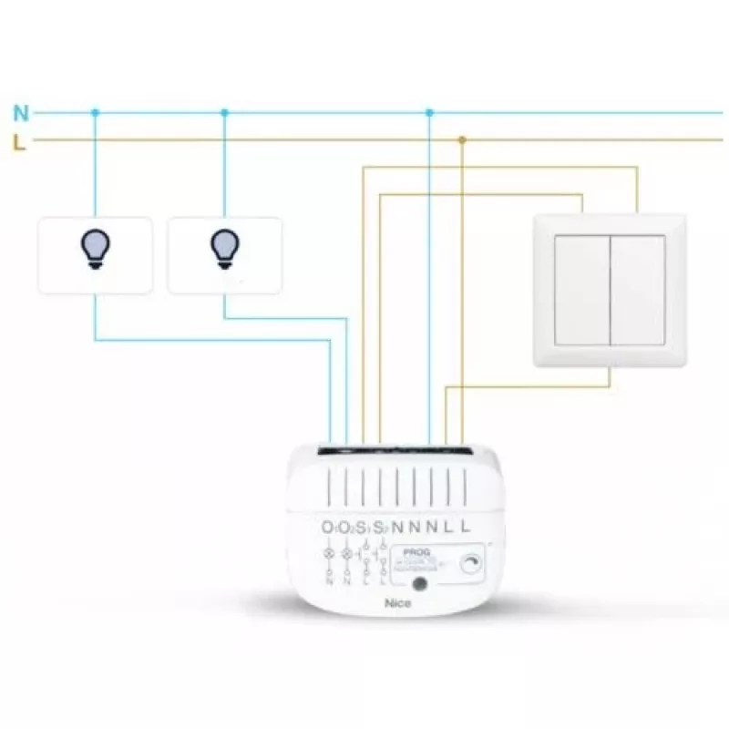Nice DoubleDimmer Control (FGD-223 EU) - 2-kanālu LED dimmeris