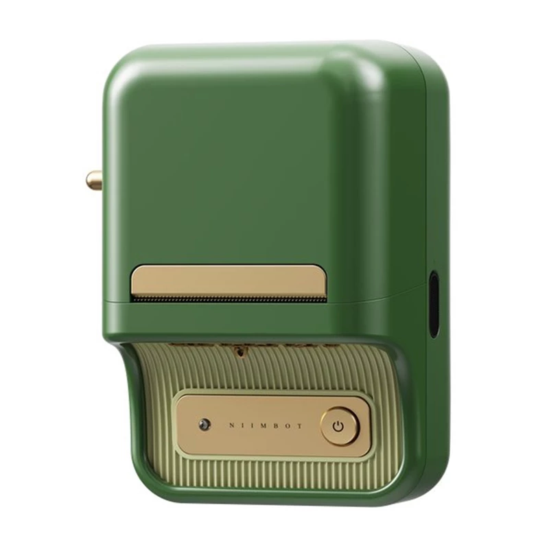 NIIMBOT B21 Pro Portable Label Printer (Dark Green)