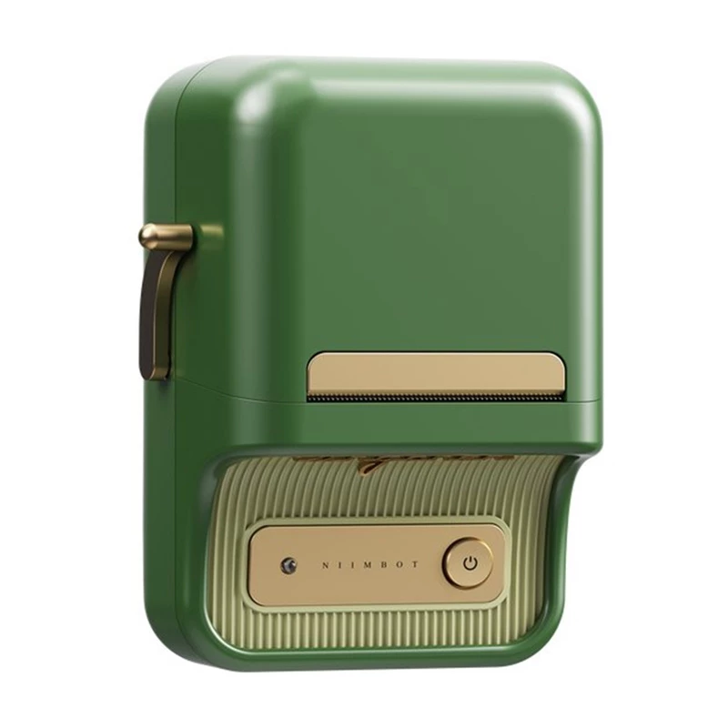 NIIMBOT B21 Pro Portable Label Printer (Dark Green)