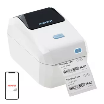 NIIMBOT K3 Pārnēsājams etiķešu printeris (krēmkrāsā)