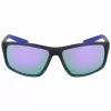 NIKE ADRENALINE22M Unisex Sporta Saulesbrilles - Matēti Melna/Pelēka - 64/15/130 mm