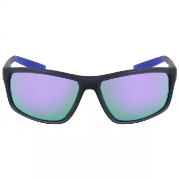 NIKE ADRENALINE22M Unisex Sporta Saulesbrilles - Matēti Melna/Pelēka - 64/15/130 mm