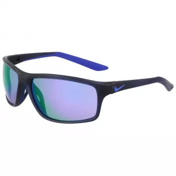 NIKE ADRENALINE22M Unisex Sporta Saulesbrilles - Matēti Melna/Pelēka - 64/15/130 mm