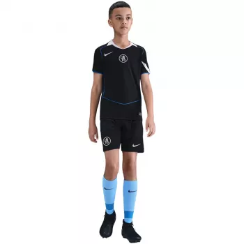 Nike Chelsea FC 2025/26 Stadium Third bērnu futbola krekls melns M