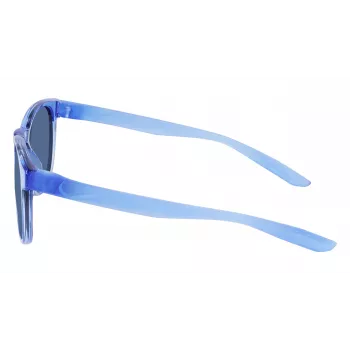 Nike Childish HorizonAscent Saulesbrilles - Matēti Melnas, Dūmu Pelēkas Lēcas - Jauniešu Piegriezums