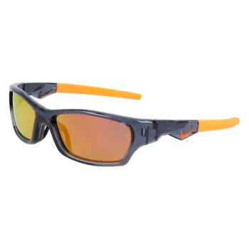 Nike Children's Sunglasses JOLTMDZ737957 - Black Frame, Smoke Grey Lens, 57mm