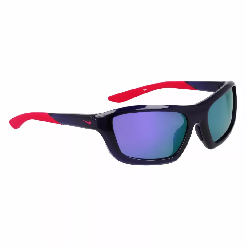 NIKE bērnu saulesbrilles NKFV2401-500 Matēti melna dūmu pelēka 54/17/130 mm