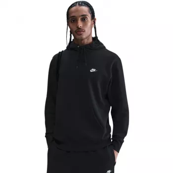 Nike Club Fleece vīriešu krekls ar apkakli melns FN3859-010 M
