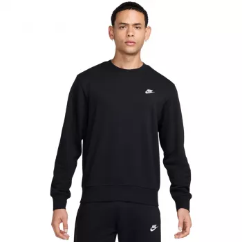 Nike Club Fleece vīriešu krekls ar apkakli Melns FN3888 010 M