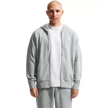 Nike Club Fleece vīriešu krekls ar apkakli, pelēks FN3884 063 M