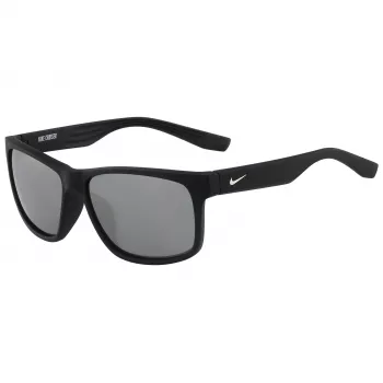 NIKE CRUISERMIEV08 Vīriešu saulesbrilles - 59/16/135 mm - Melns rāmis, pelēkas lēcas