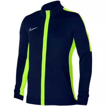 Nike Dri-FIT Academy 23 Vīriešu gara piedurkne 1/4 rāvējslēdzēja futbola treniņu tops Obsidian/Green Strike S