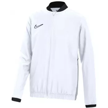 Nike Dri-FIT Academy 25 bērnu pilna rāvējslēdzēja jaka ar kapuci balta FZ9851 100 L