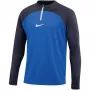 Nike Dri-FIT Academy Drill Top vīriešu ceturtdaļas rāvējslēdzēja sporta krekls zils/tumši zils 2XL DH9230-463