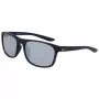 NIKE Endure Unisex saulesbrilles 59/19/135 mm Melns rāmis Pelēka lēca
