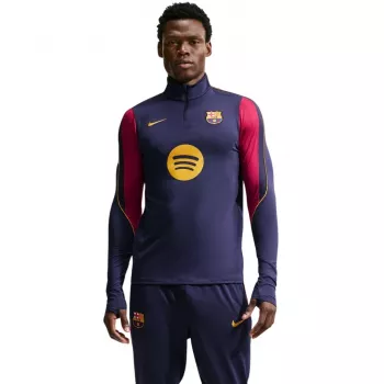 Nike FC Barcelona Strike vīriešu futbola krekls Navy Blue L