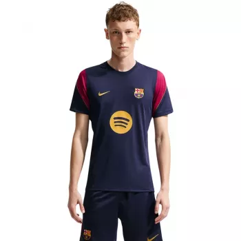 Nike FC Barcelona Strike vīriešu futbola treniņu jaka tumši zila XL
