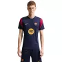 Nike FC Barcelona Strike vīriešu futbola treniņu jaka tumši zila XL
