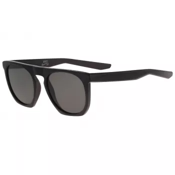 NIKE Flatspot EV09 Vīriešu saulesbrilles - Matēts melns rāmis, pelēkas lēcas, 52 mm