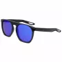 NIKE FLATSPOTXXIIM Unisex Saulesbrilles - Melns Rāmis, Pelēkdūmu Lēcas, 52/20/145 mm