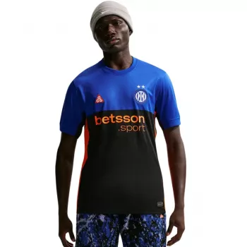 Nike Inter Milan 2025/2026 Stadium Special Edition vīriešu futbola krekls melns/zils IM6998 413 izmērs L