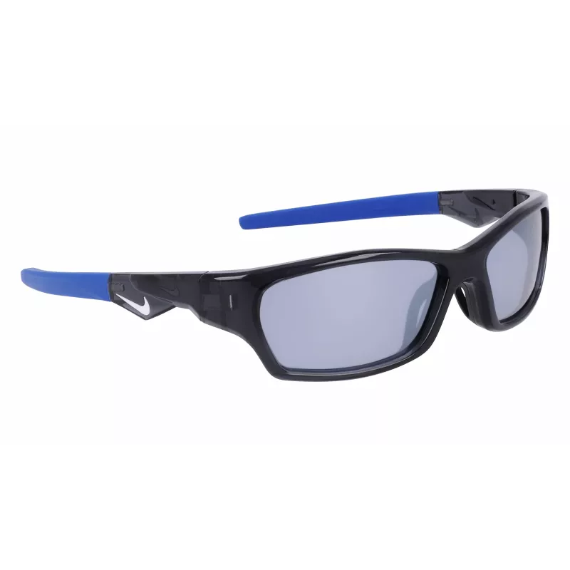 Nike Jolt Bērnu saulesbrilles - Matēti melna / Dūmu pelēka - 57 mm lēca