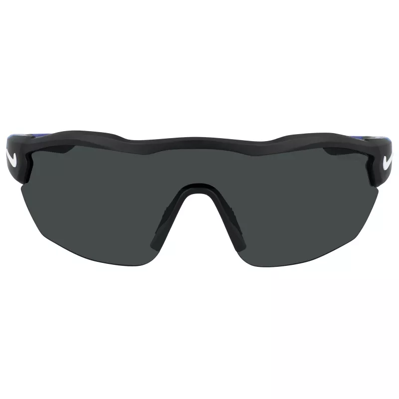 Nike vīriešu saulesbrilles SHOWX3 ELITE DJ - matēti melna, pelēka lēca, 61 mm