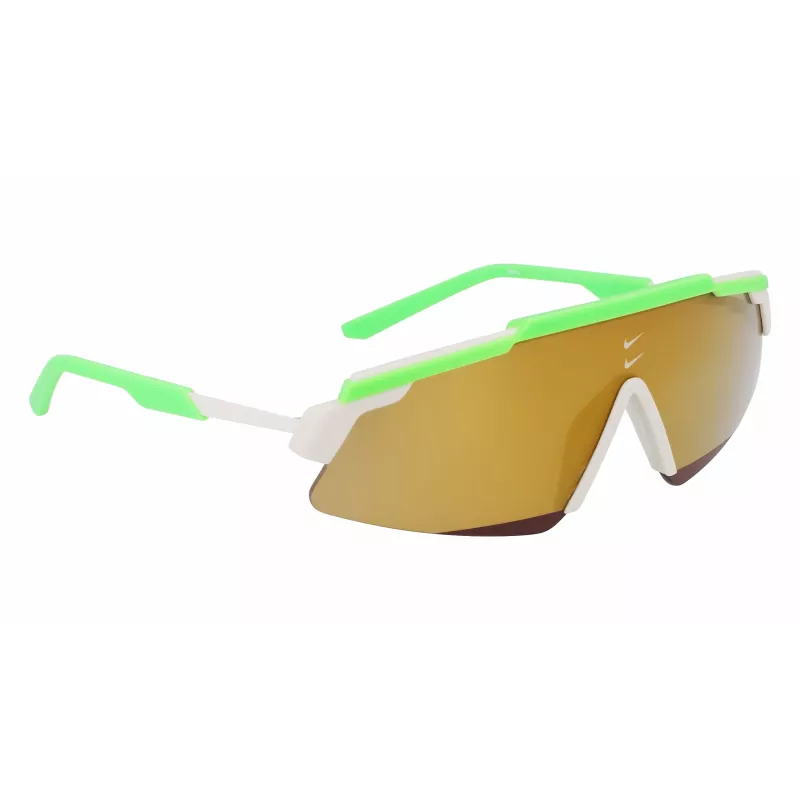 NIKE NIKEMARQUEEMF Unisex Saulesbrilles - Dūmu Pelēkas Lēcas, Matēts Melns Rāmis (66/14/140 mm)