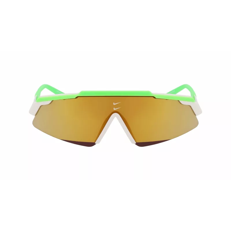 NIKE NIKEMARQUEEMF Unisex Saulesbrilles - Dūmu Pelēkas Lēcas, Matēts Melns Rāmis (66/14/140 mm)