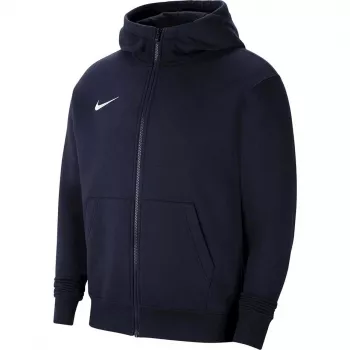 Nike Park 20 Fleece Pilnās rāvējslēdzēja kapuce Midnight Navy CW6891 451